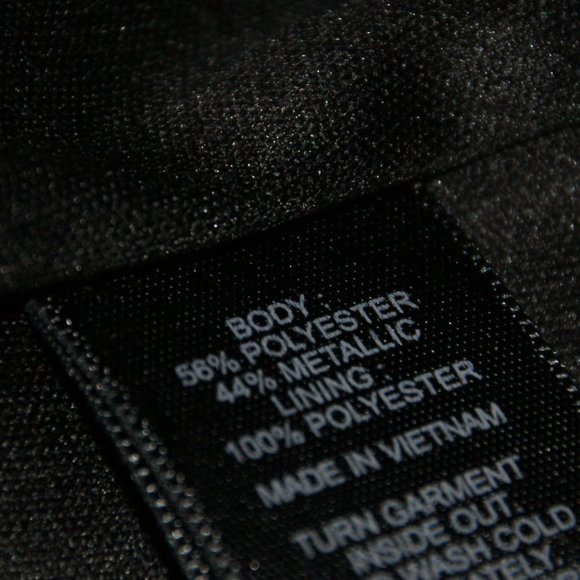 New EXPRESS Metallic Plunging Mini Dress sz S NWT - Picture 6 of 11